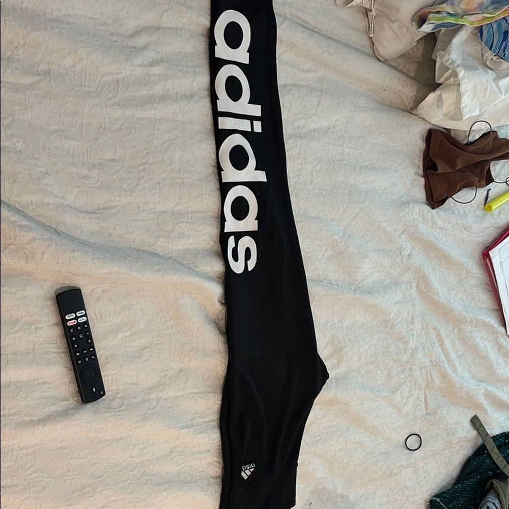 Adidas Kids Black Leggings